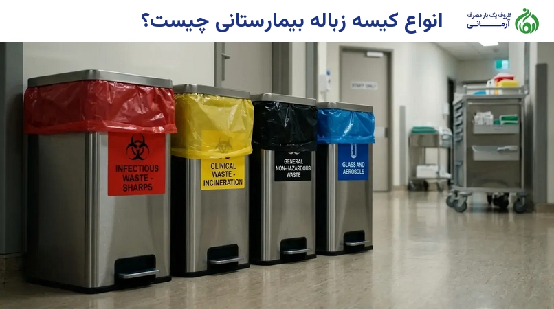انواع کیسه زباله بیمارستانی چیست؟