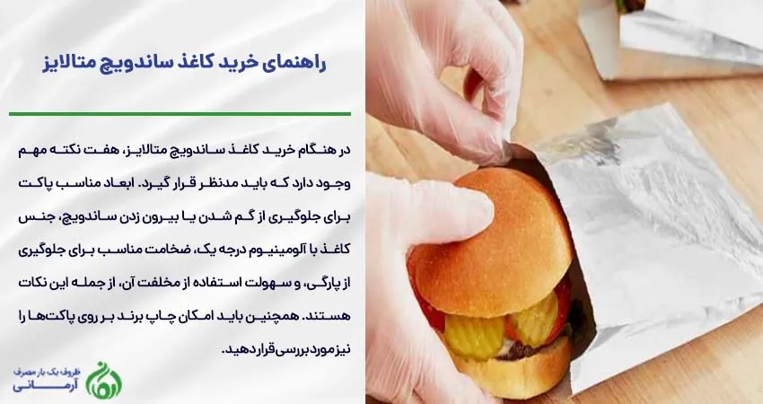 راهنمای خرید کاغذ ساندویچ متالایز 