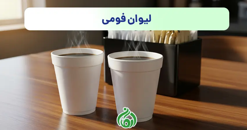 لیوان فومی