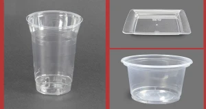 تولید ظروف پلاستیکی شفاف