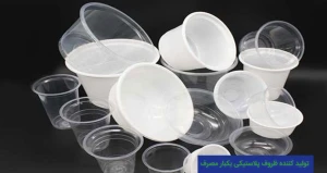تولید کننده ظروف پلاستیکی یکبار مصرف