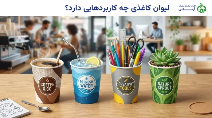 لیوان کاغذی چه کاربردهایی دارد؟