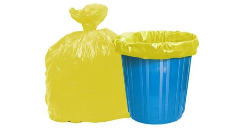 مواد اولیه کیسه زباله زرد